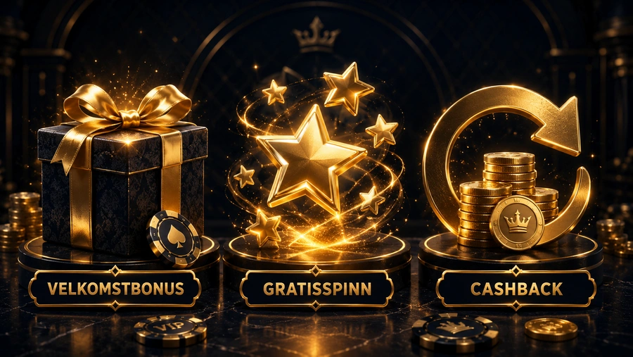 Typer casinobonus uten omsetningskrav