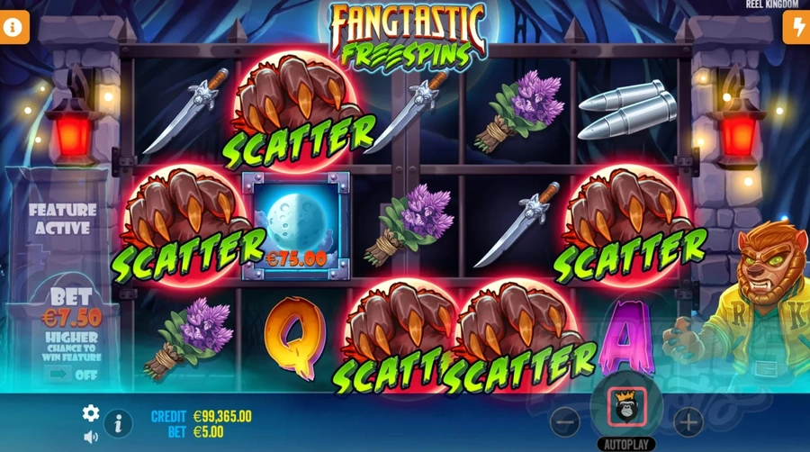 Fangtastic Freespins bonus Money-symboler gratisspinn
