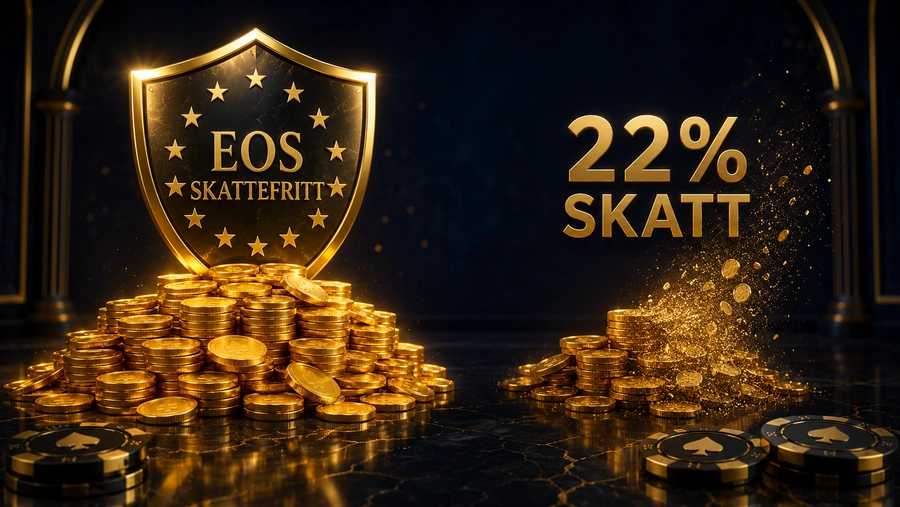 Skatt på casinogevinster uten norsk lisens